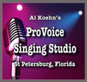 Pro Voice Singing Lessons Studio St Petersburg FL